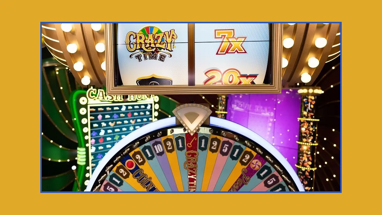 لعبة Crazy Time بكل تفاصيلها لعبة Crazy Time بكل تفاصيلها